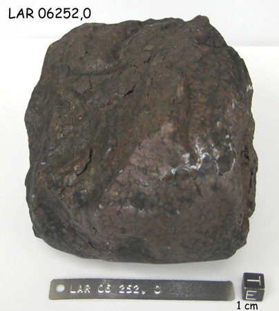 LAR 06252 Meteorite Sample Photograph Showing East View