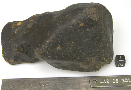 LAR 06301 Meteorite Sample Photograph Showing North View