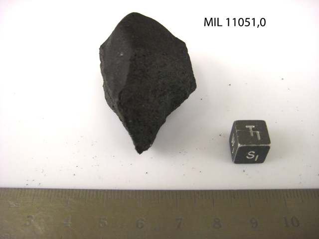 Lab Photo of Sample MIL 11051 Displaying South Orientation