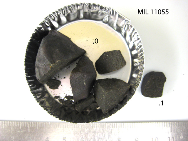 Lab Photo of Sample MIL 11055 Splits