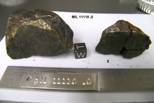 Lab Photo of Sample MIL 11110 Showing 