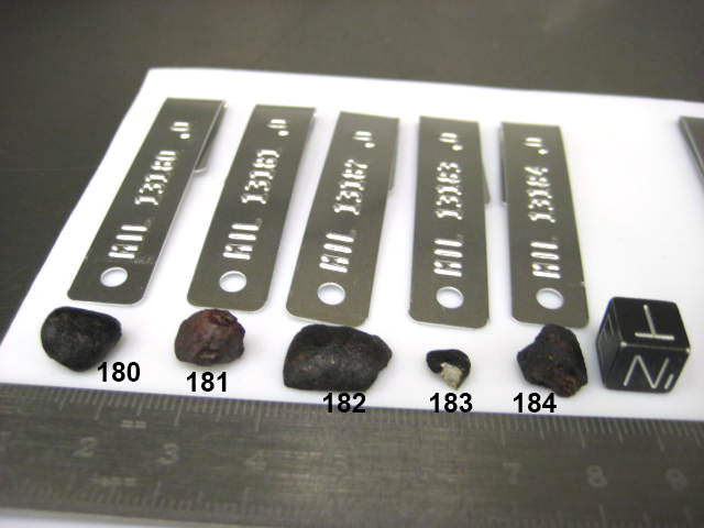 Lab Group  Photo of Sample MIL 13180 Displaying North Orientation