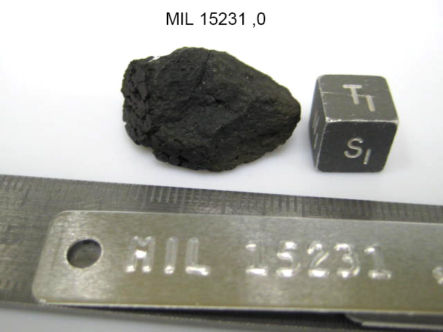 Lab Photo of Sample MIL 15231 Displaying South Orientation
