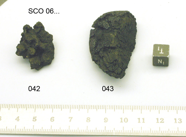 Lab Photo of Sample SCO 06042 Showing North View