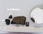 Lab Photo of Sample ALH 83106 (Photo Number s85-39554)