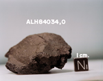 Lab Photo of Sample ALH 84034 (Photo Number s85-36815)