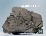 Lab Photo of Sample ALH 84044 (Photo Number s85-36740)