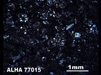 Thin Section Photograph of Sample ALHA 77015 in Cross-Polarized Light