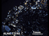 Thin Section Photograph of Sample ALHA 77140 in Cross-Polarized Light