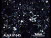 Thin Section Photograph of Sample ALHA 81243 in Cross-Polarized Light