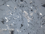 Thin Section Photo of Sample DOM 10085 in Reflected Light with 20x Magnification