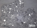 Thin Section Photograph of Sample DOM 10410 in Reflected Light