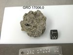 Lab Photo of Sample GRO 17006 Displaying West Orientation