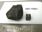 Lab Photo of Sample GRO 17098 Displaying Top Orientation
