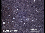 Thin Section Photo of Sample LON 94101 in Reflected Light