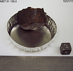 Lab Photo of Sample MET 01195 Showing Top North View