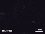 Thin Section Photo of Sample MIL 07139 at 1.25X Magnification in Cross-Polarized Light