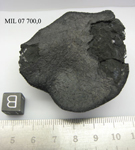Lab Photo of Sample MIL 07700 Showing Bottom North View