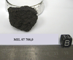 Lab Photo of Sample MIL 07708 Showing Bottom North View
