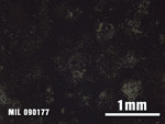 Thin Section Photo of Sample MIL 090177 at 2.5X Magnification in Reflected Light