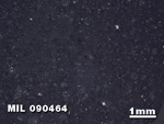 Thin Section Photo of Sample MIL 090464 in Reflected Light with 1.25X Magnification