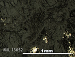 Thin Section Photo of Sample MIL 13052 in Reflected Light with 5X Magnification