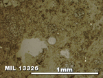 Thin Section Photo of Sample MIL 13326 in Reflected Light with 5X Magnification