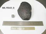 Lab Photo of Sample MIL 15043 Displaying Top West Orientation