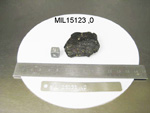 Lab Photo of Sample MIL 15123 Displaying Top North Orientation