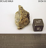 Lab Photo of Sample PCA 02008 Showing Top West View