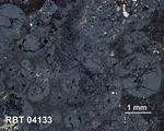 Thin Section Photograph of Sample RBT 04133 in Reflected Light