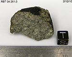 Lab Photo of Sample RBT 04261 Showing Top South View