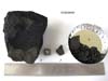 DOM 08004 Meteorite Sample Photograph Showing Sample Splits