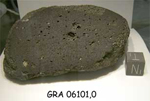 Lab Photo of Sample GRA 06101  showing North View