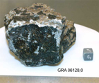 Lab Photo of Sample GRA 06128  showing South View