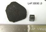 Lab Photo of Sample LAP 10030 Showing West View