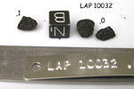 Lab Photo of Sample LAP 10032 Showing Post-processing View
