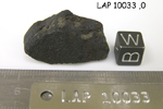 Lab Photo of Sample LAP 10033 Showing Bottom View