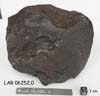 LAR 06252 Meteorite Sample Photograph Showing Bottom View