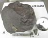 LAR 06252 Meteorite Sample Photograph Showing Post Processing
