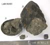LAR 06301 Meteorite Sample Photograph Showing Post Processing