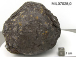 Lab Photo of Sample MIL 07028 Displaying West View