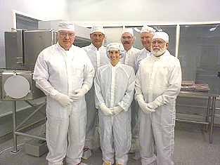 Ant. explorers Charles Bentley (UW), Richard Cameron (Web U), Mario Giovinetto (Ray.), Charles Swithinbank (U of Cam), and Mary Dijoseph (NASA).