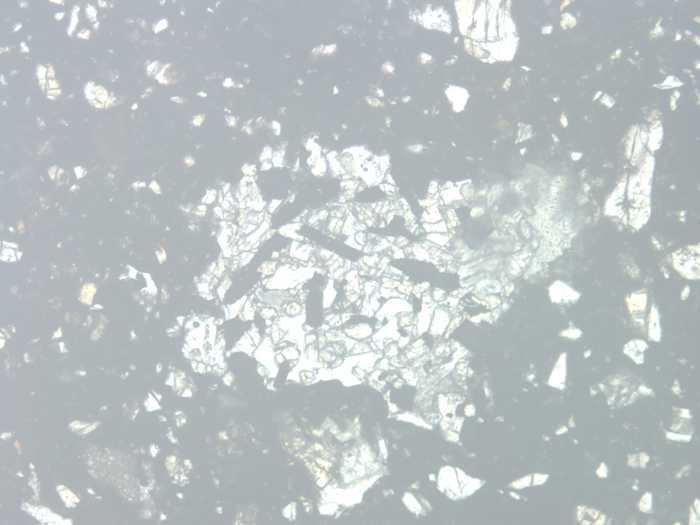 Thin Section Photograph of Apollo 11 Sample 10019,14 in Reflected Light at 10x Magnification and 1.15 mm Field of View (View #3)