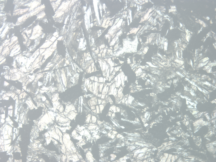 Thin Section Photograph of Apollo 11 Sample 10019,14 in Reflected Light at 10x Magnification and 1.15 mm Field of View (View #7)
