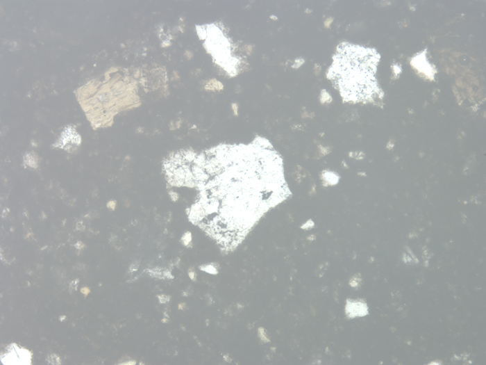 Thin Section Photograph of Apollo 14 Sample 14049,6 in Reflected Light at 10x Magnification and 1.15 mm Field of View (View #3)