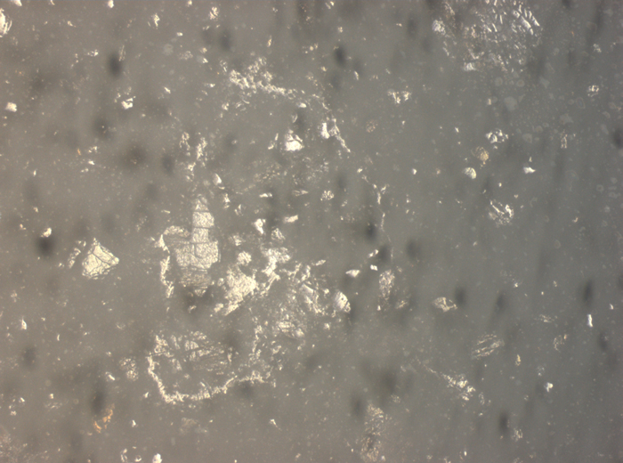 Thin Section Photograph of Apollo 15 Sample 15298,5 in Reflected Light at 2.5x Magnification and 2.85 mm Field of View (View #1)