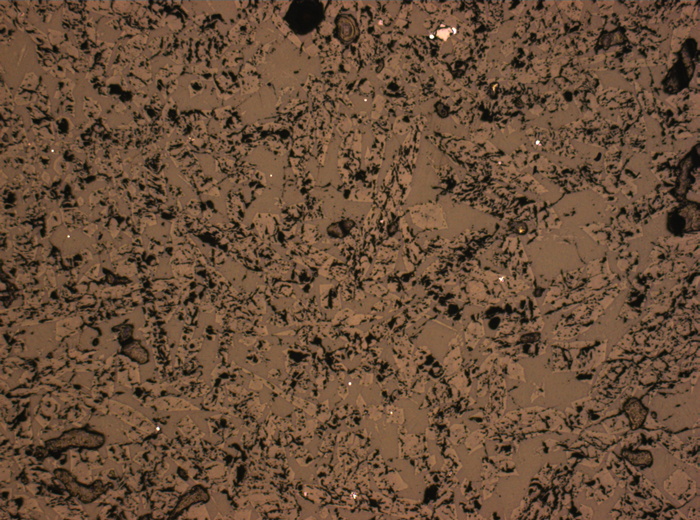Thin Section Photograph of Apollo 15 Sample 15597,18 in Reflected Light at 2.5x Magnification and 2.85 mm Field of View (View #1)