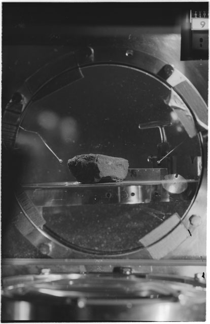 Processing photograph of Apollo 11 Sample(s) 10003,0.