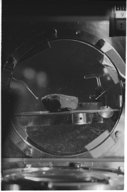 Processing photograph of Apollo 11 Sample(s) 10003,0.